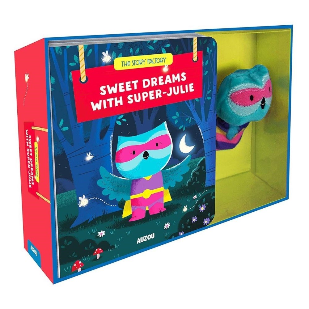 The Story Factory: Finger Puppet Book Sweet dreams with Super-Julie 