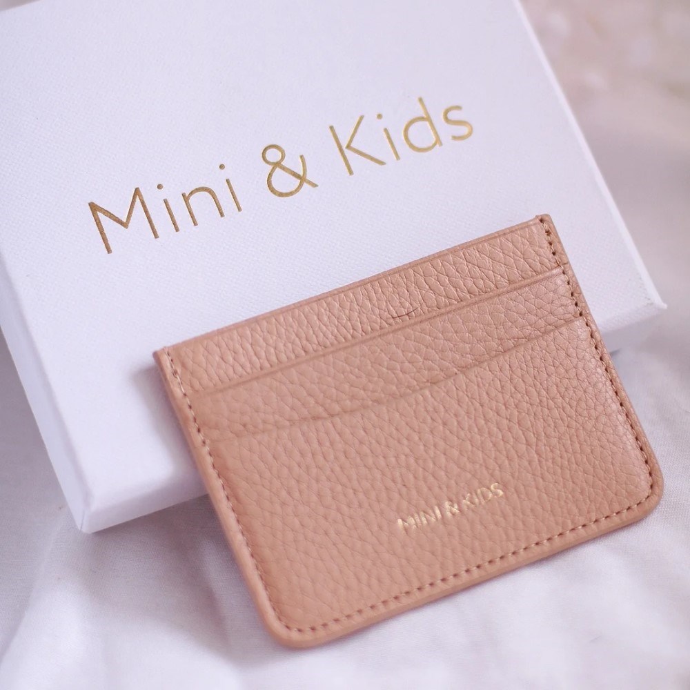 Mini & Kids -  Mini Deri Kartlık Krem