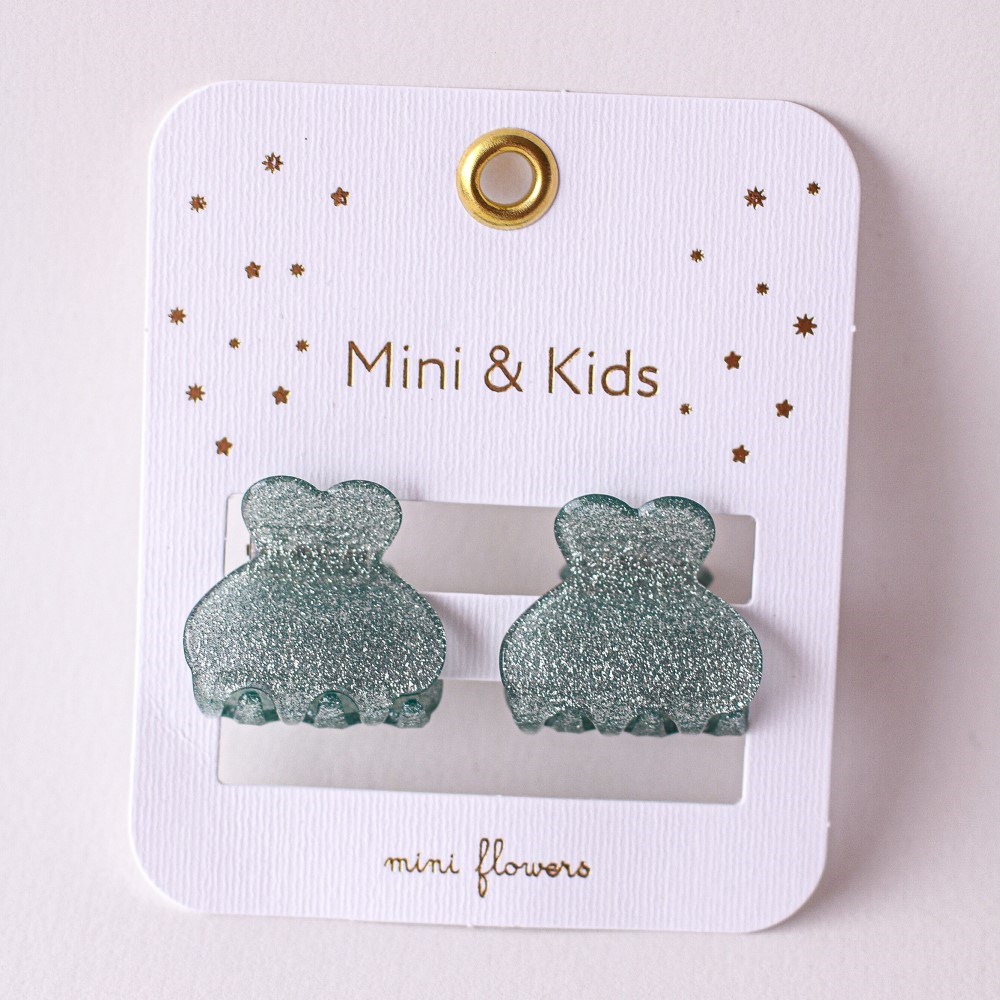 Mini & Kids - Mini Kemik Toka 2'li Yeşil