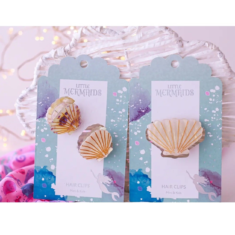 Mini & Kids Little 2'li  Mermaids Medium Toka Mor