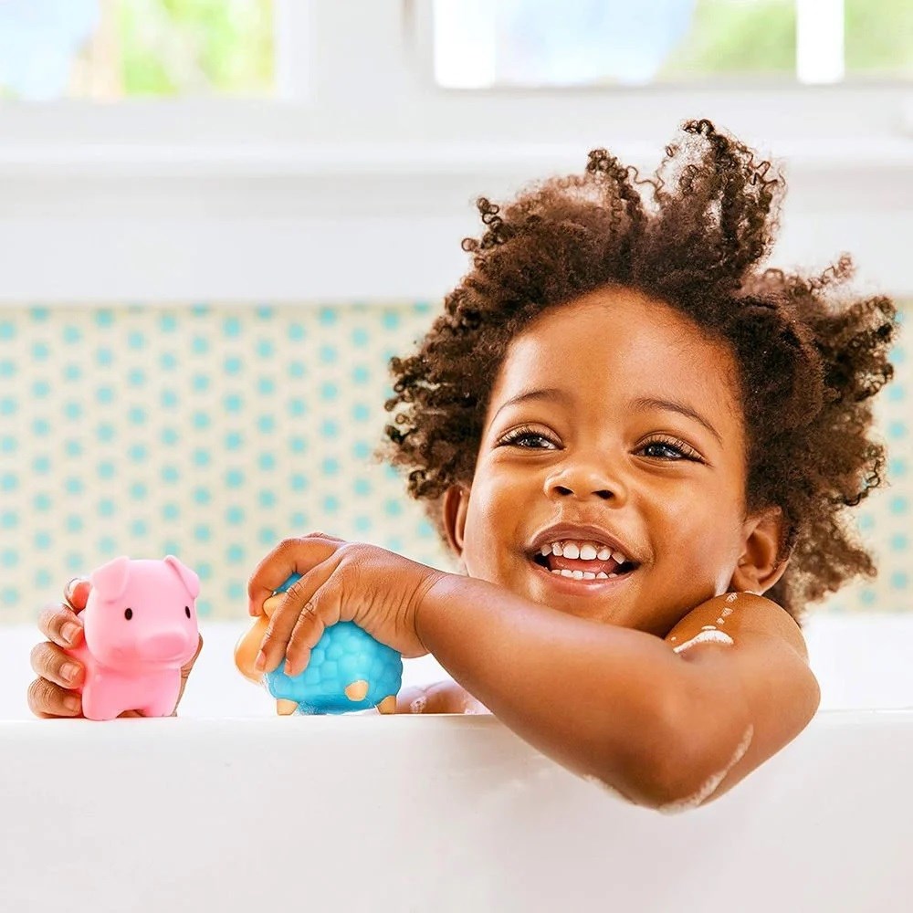 Munchkin Çiftlik Hayvanları İle Banyo Fışkırtmaları 8'li Paket Orjinal