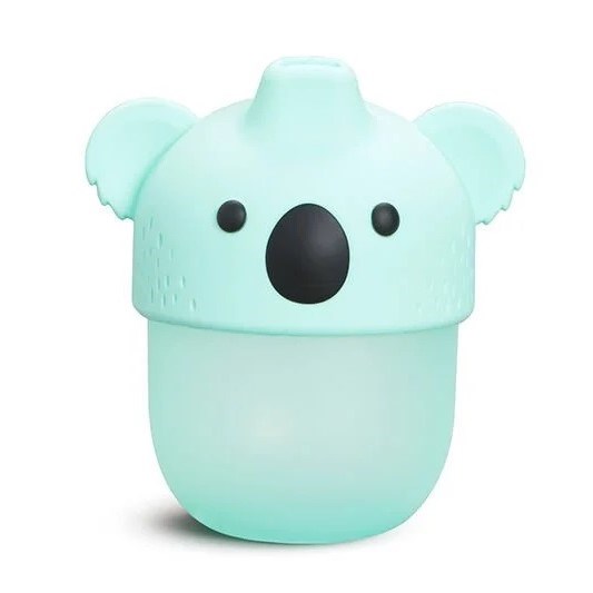 Munchkin Yumuşak Uçlu Dökülmez Damlatmaz Alıştırma Bardağı 9+ Ay 236ml Koala 