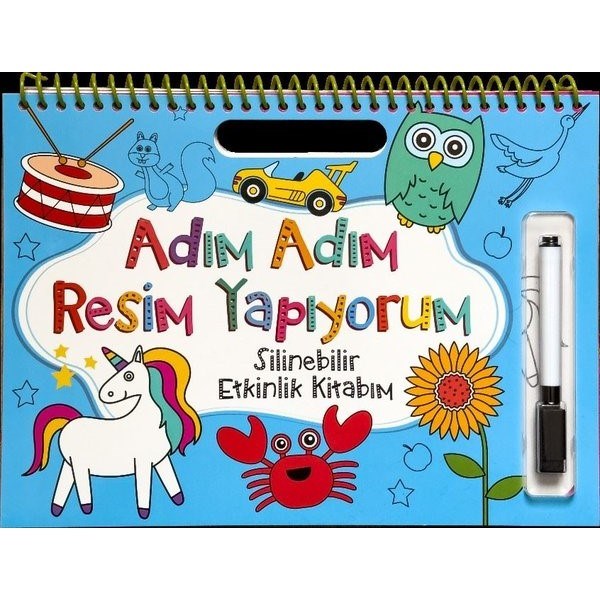 Adım Adım Resim Yapıyorum - Mavi 
