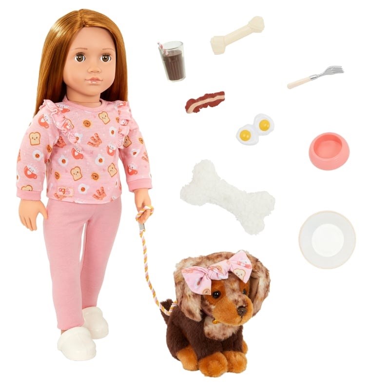 Our Generation Claudia & Cinnamon Oyuncak Bebek - 46 cm Orjinal