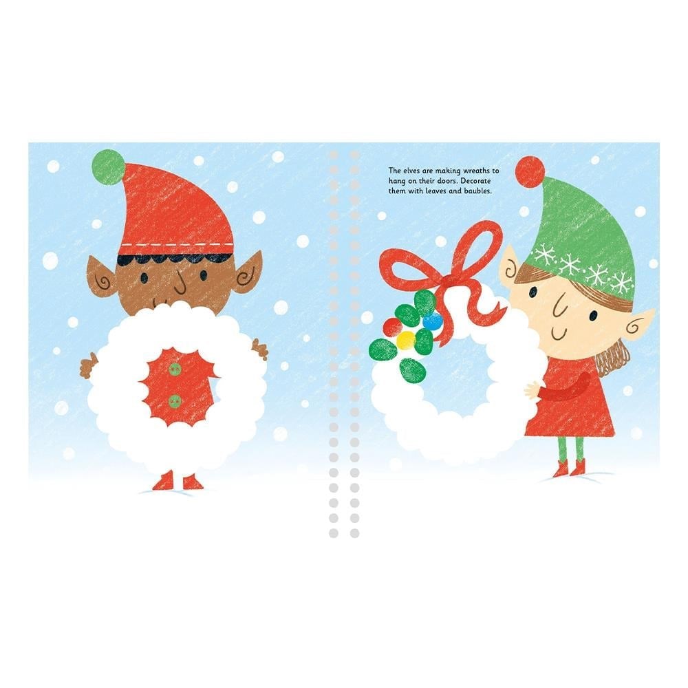 Fingerprint Activities Santas Workshop 