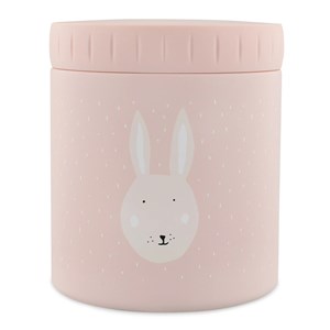 Trıxie Çocuk Termal Çelik Yemek Kabı - Mrs. Rabbit