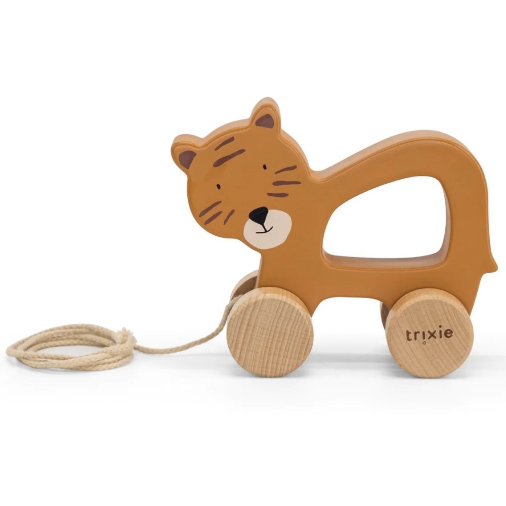 Trıxie Mr.Tiger - Ahşap İpli Araba 