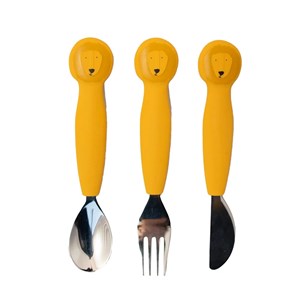 Trıxie Silikon Çatal Bıçak Takımı 3'lü Set   Mr.Lion