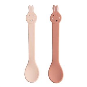 Trıxie 2'li Silikon Kaşık - Mrs. Rabbit