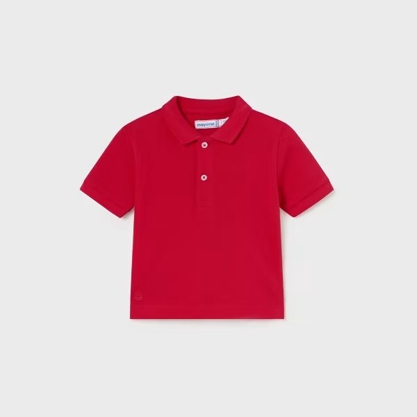 Mayoral Yazlık Erkek Bebek Basic Kısa Kol T-shirt Kırmızı