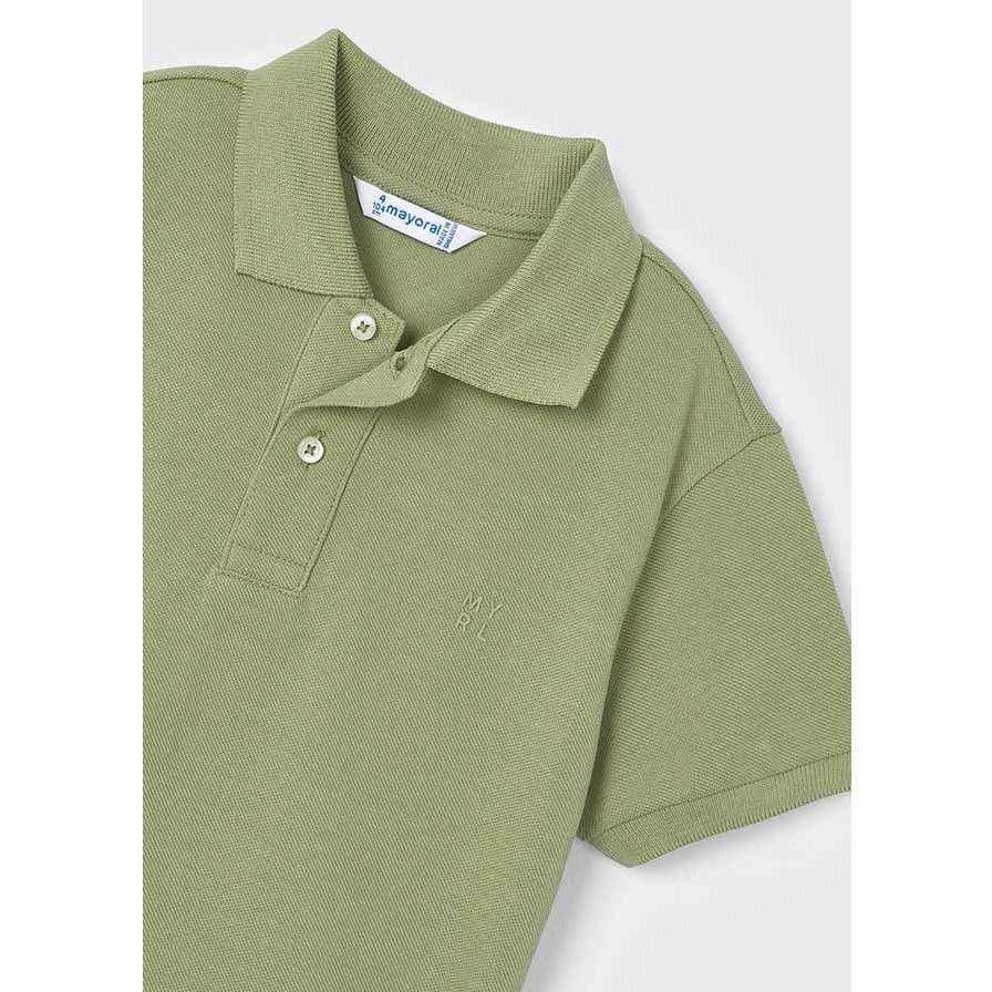 Mayoral Yazlık Erkek Kısa Kol Basic T-shirt Yeşil