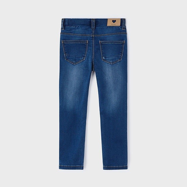 Mayoral Yazlık Kız Basic Denim Tayt Pantolon Mavi