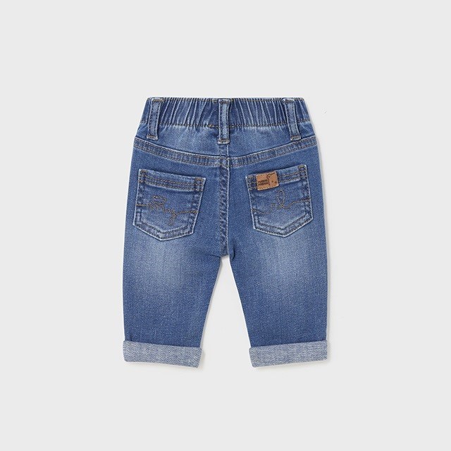 Mayoral Yazlık Erkek Bebek Denim Pantolon Koyu Mavi