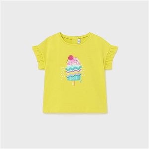 Mayoral Yazlık Kız Bebek Kısa Kol T-shirt