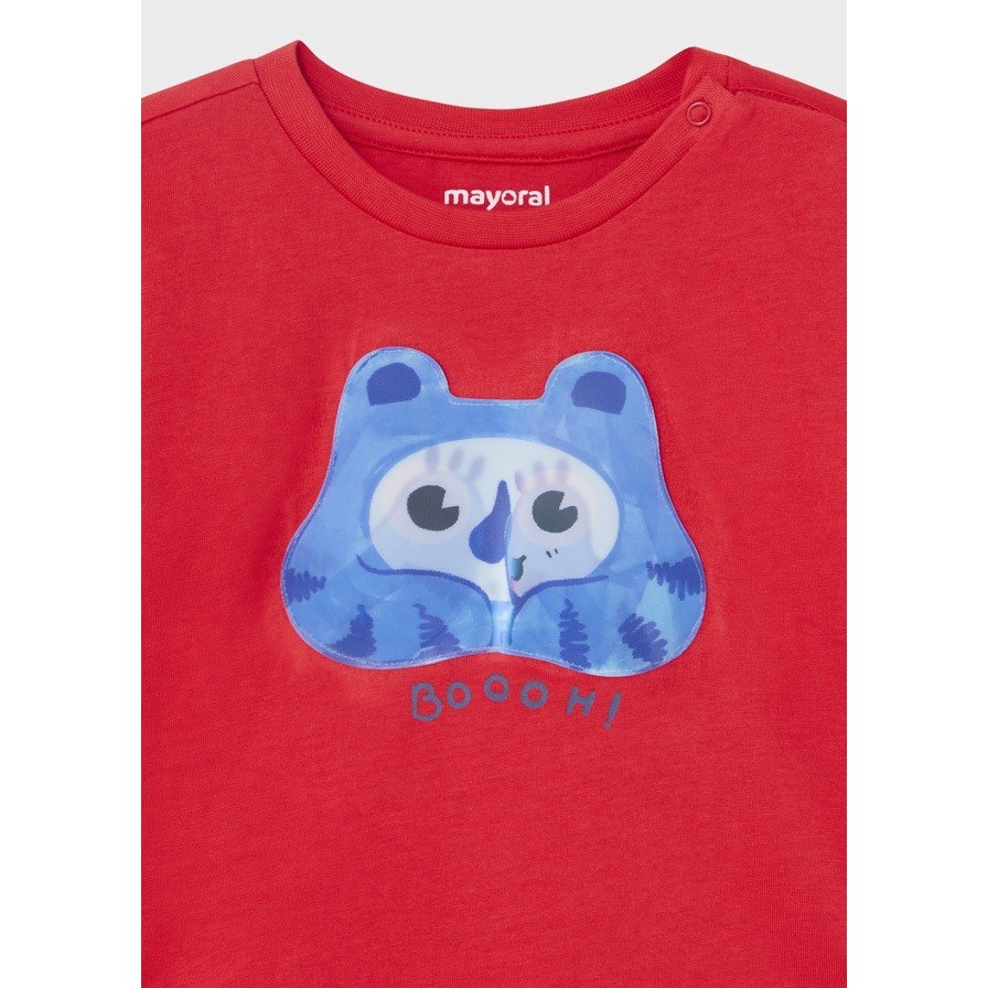 Mayoral Yazlık Erkek Bebek Kısa Kol T-shirt Kırmızı