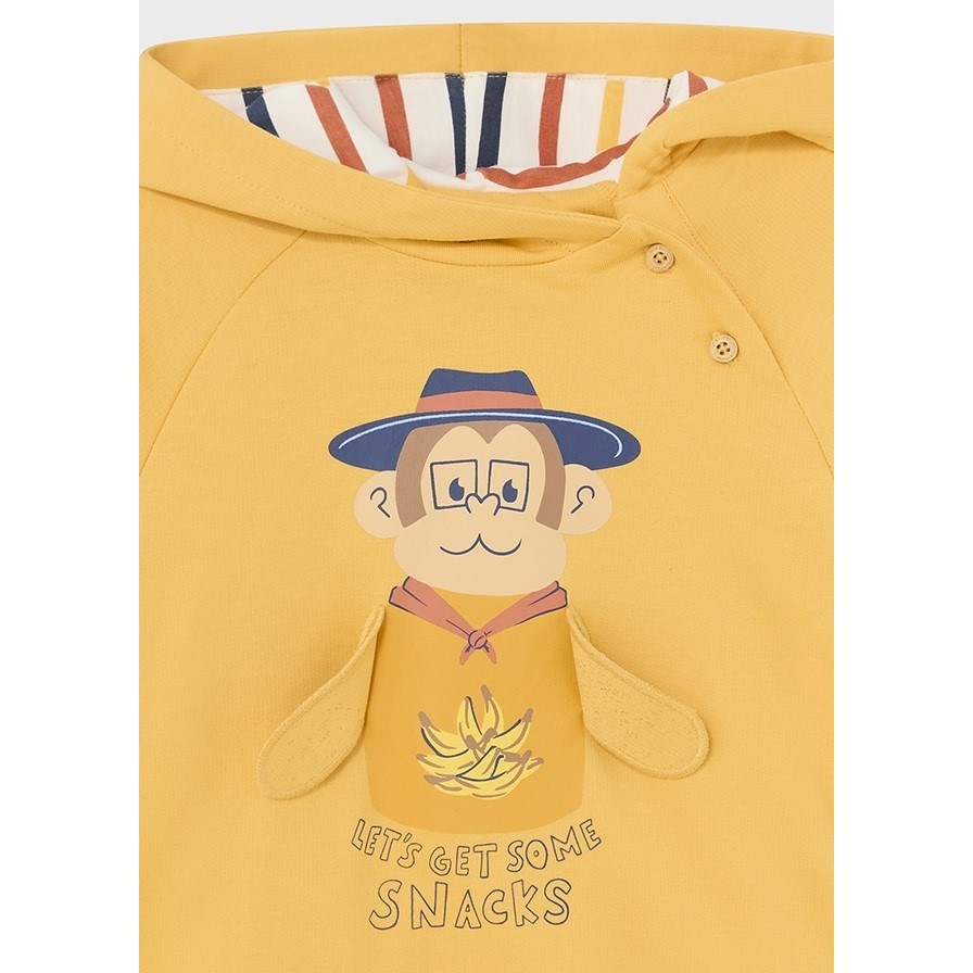 Mayoral Yazlık Erkek Bebek Uzun Kol S-shirt Sarı