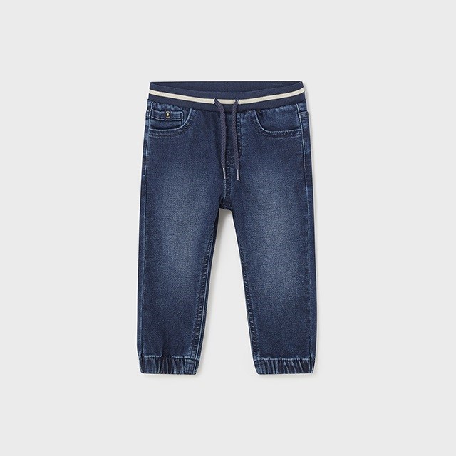 Mayoral Yazlık Erkek Bebek Denim Pantolon Koyu Mavi