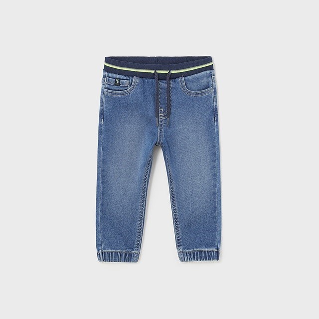 Mayoral Yazlık Erkek Bebek Denim Pantolon Mavi