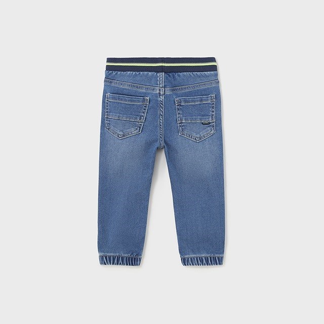 Mayoral Yazlık Erkek Bebek Denim Pantolon Mavi