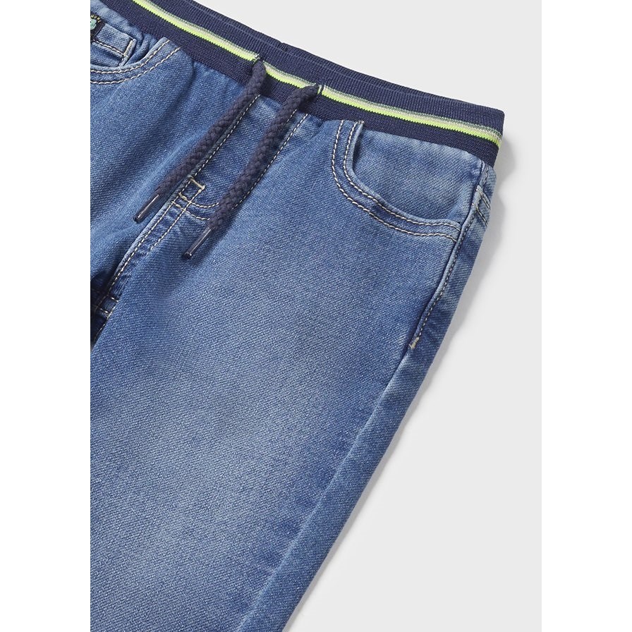 Mayoral Yazlık Erkek Bebek Denim Pantolon Mavi