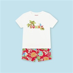 Mayoral Yazlık Erkek Bebek T-shirt Boxer Mayo
