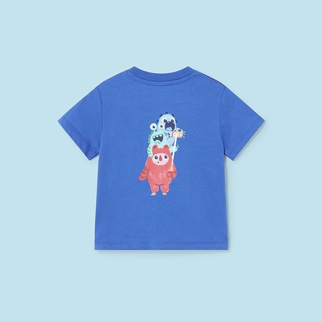 Mayoral Yazlık Erkek Bebek T-shirt Şort 3'lü Set Kırmızı