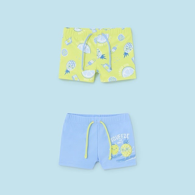 Mayoral Yazlık Erkek Bebek Boxer Mayo 2'li Set Yeşil