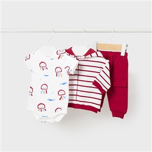 Mayoral Yazlık Erkek Bebek Eşofman 3'lü Set