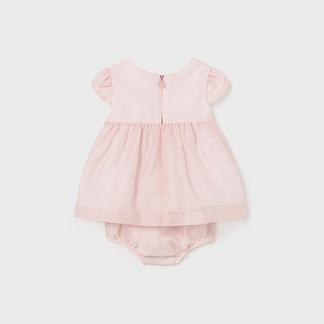 Mayoral Yazlık Kız Bebek Elbise Pembe