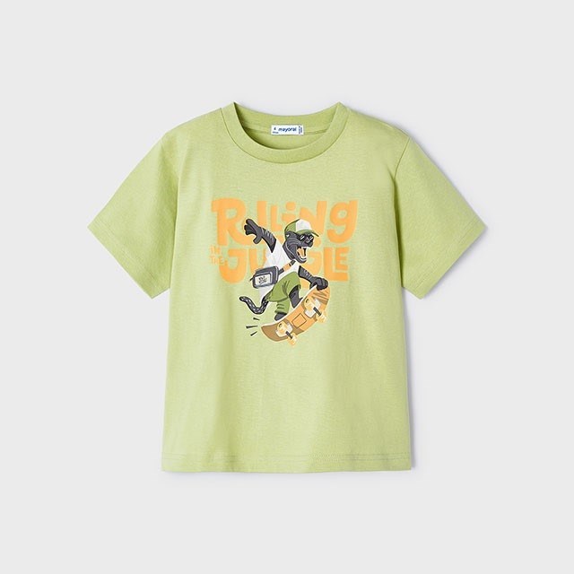 Mayoral Yazlık Erkek Kısa Kol T-shirt Yeşil