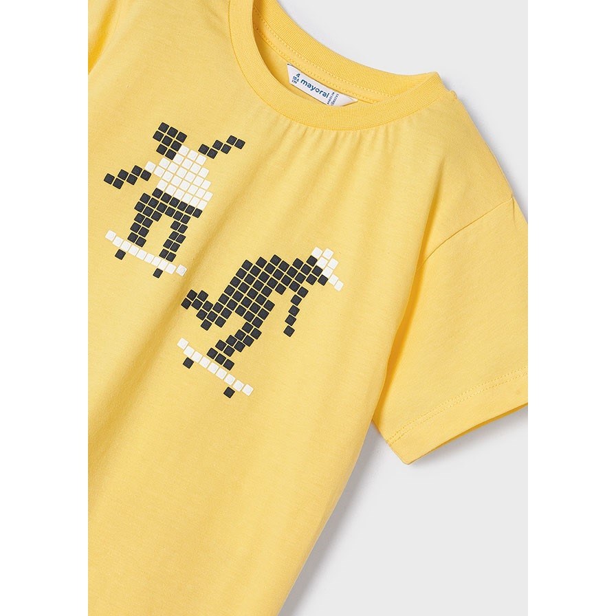 Mayoral Yazlık Erkek Kısa Kol T-shirt Sarı