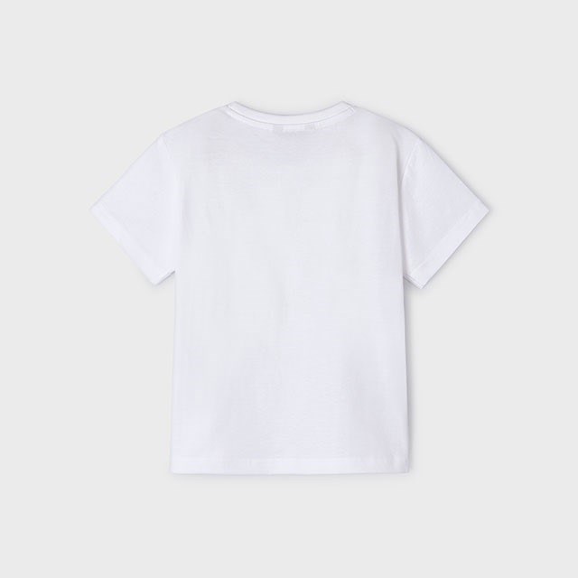 Mayoral Yazlık Erkek Kısa Kol T-shirt Beyaz