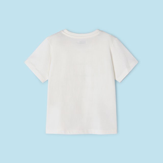 Mayoral Yazlık Erkek Kısa Kol T-shirt Beyaz