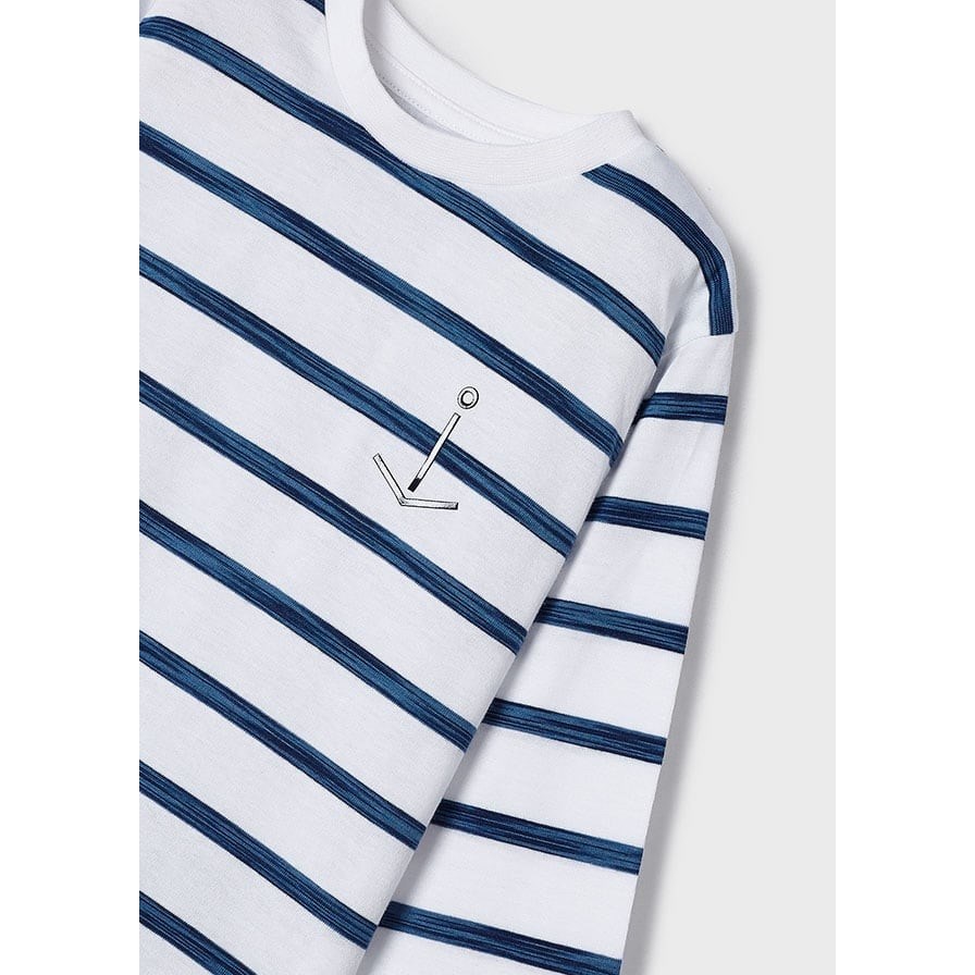 Mayoral Yazlık Erkek Uzun Kol T-shirt Mavi