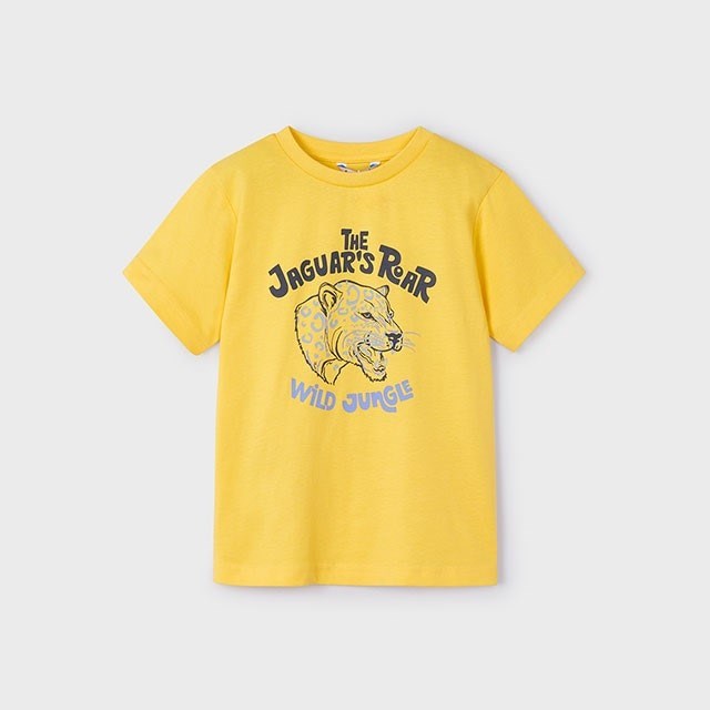 Mayoral Yazlık Erkek T-shirt Şort 3'lü Set Sarı