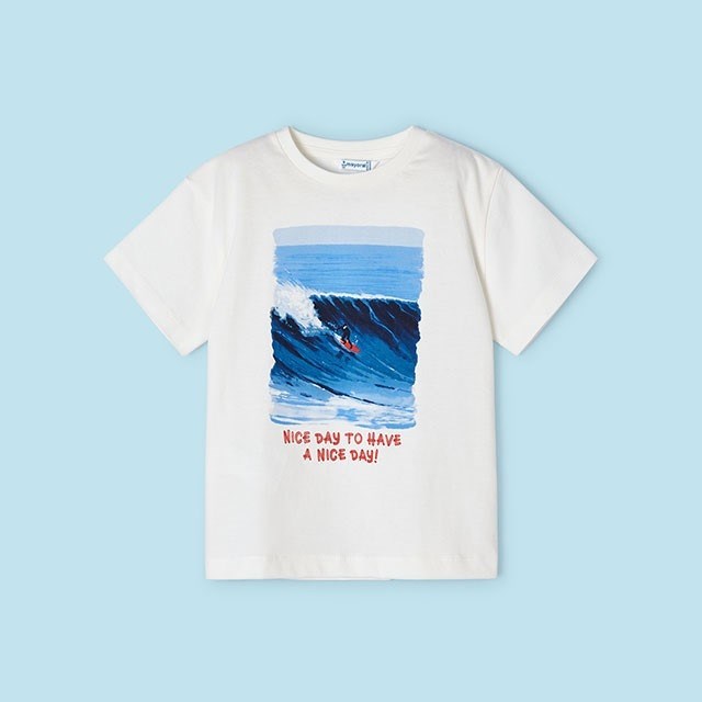 Mayoral Yazlık Erkek T-shirt Şort 3'lü Set Kırmızı