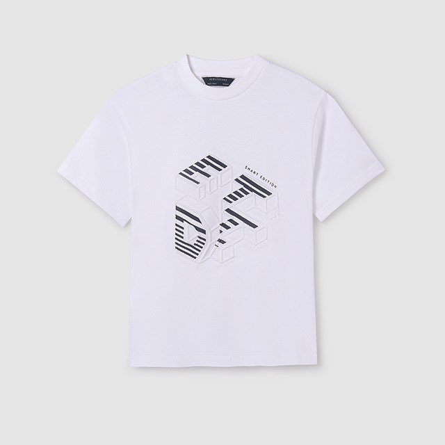 Mayoral Yazlık Erkek Kısa Kol T-shirt Beyaz
