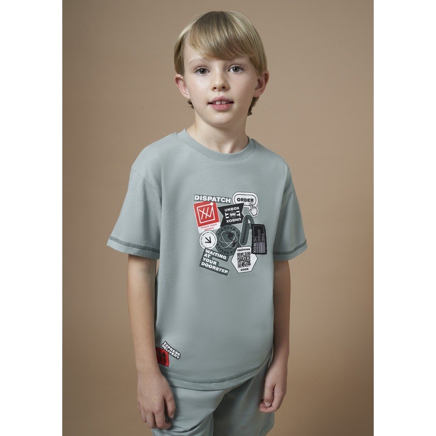 Mayoral Yazlık Erkek Kısa Kol T-shirt Yeşil