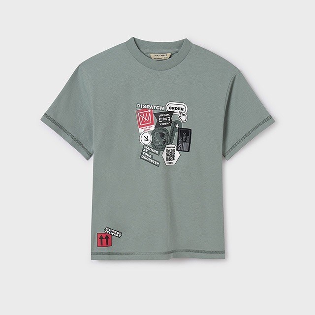 Mayoral Yazlık Erkek Kısa Kol T-shirt Yeşil