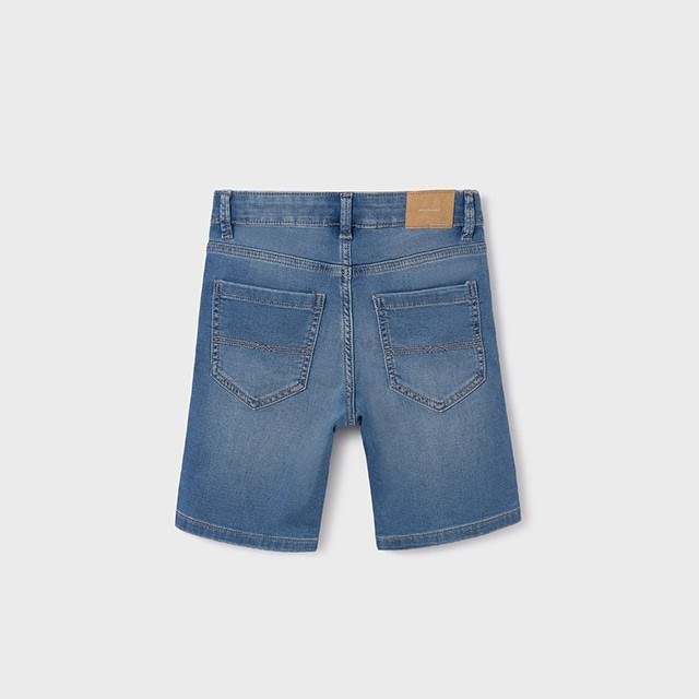 Mayoral Yazlık Erkek Denim Bermuda Şort Mavi