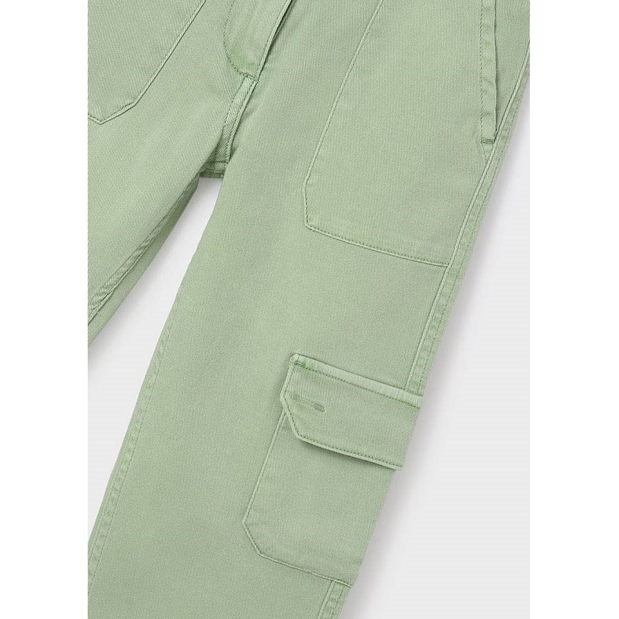 Mayoral Yazlık Kız Gabardin Pantolon Yeşil