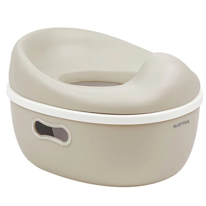 Nattou Potty Care 3 in 1 Lazımlık Oturak Ve Tuvalet Adaptörü Krem