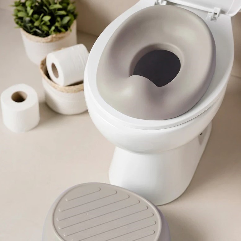 Nattou Potty Care 3 in 1 Lazımlık Oturak Ve Tuvalet Adaptörü Krem