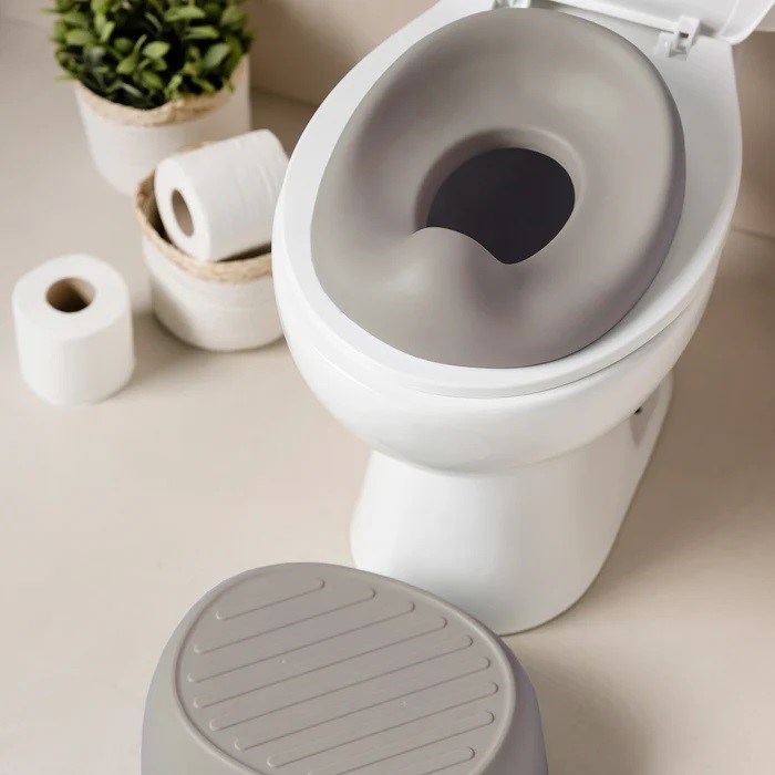Nattou Potty Care 3 in 1 Lazımlık Oturak Ve Tuvalet Adaptörü Kahverengi 