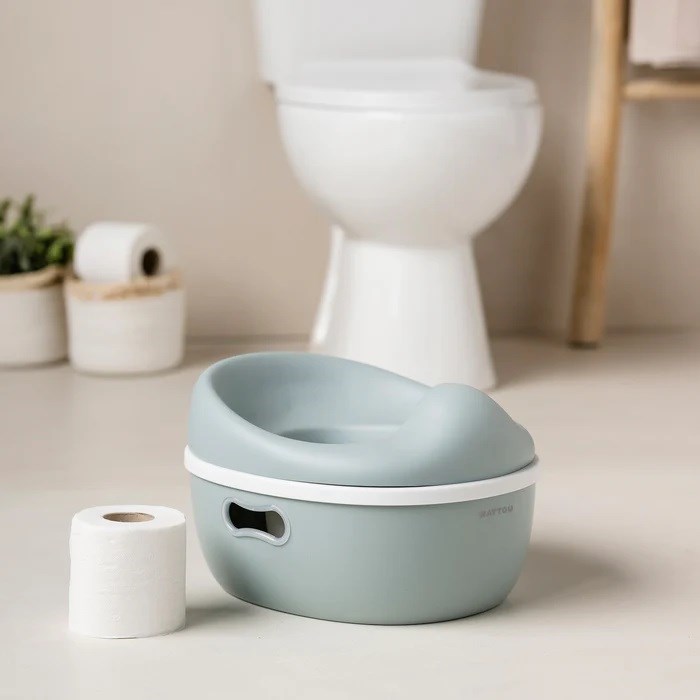 Nattou Potty Care 3 in 1 Lazımlık Oturak Ve Tuvalet Adaptörü Yeşil