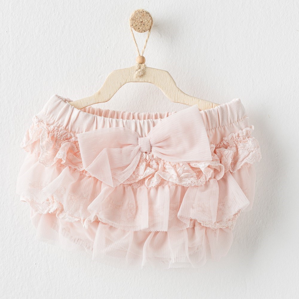 Andywawa Kız Bebek Dantelli Külot Pembe