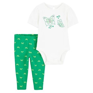 Carter's Kız Bebek Body Pantolon 2'li Set