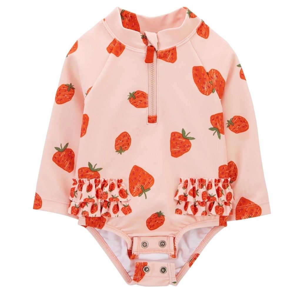 Carter's Kız Bebek Güneş Koruyucu Mayo Pembe