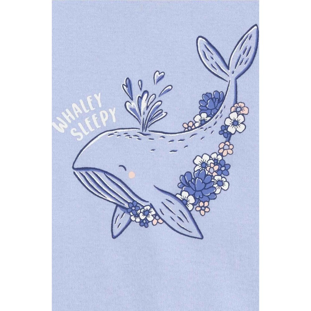 Carter's Yazlık Kız Çocuk Pijama Takımı 4'lü Set Mavi