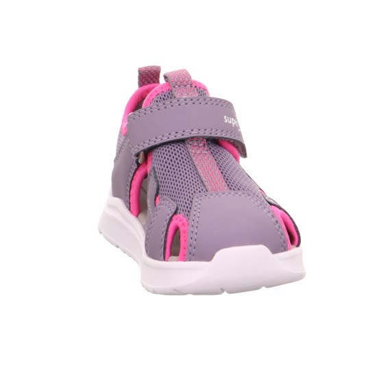 SuperFit Yazlık Kız Çocuk Suya Dayanıklı Sandalet Pembe Mavi